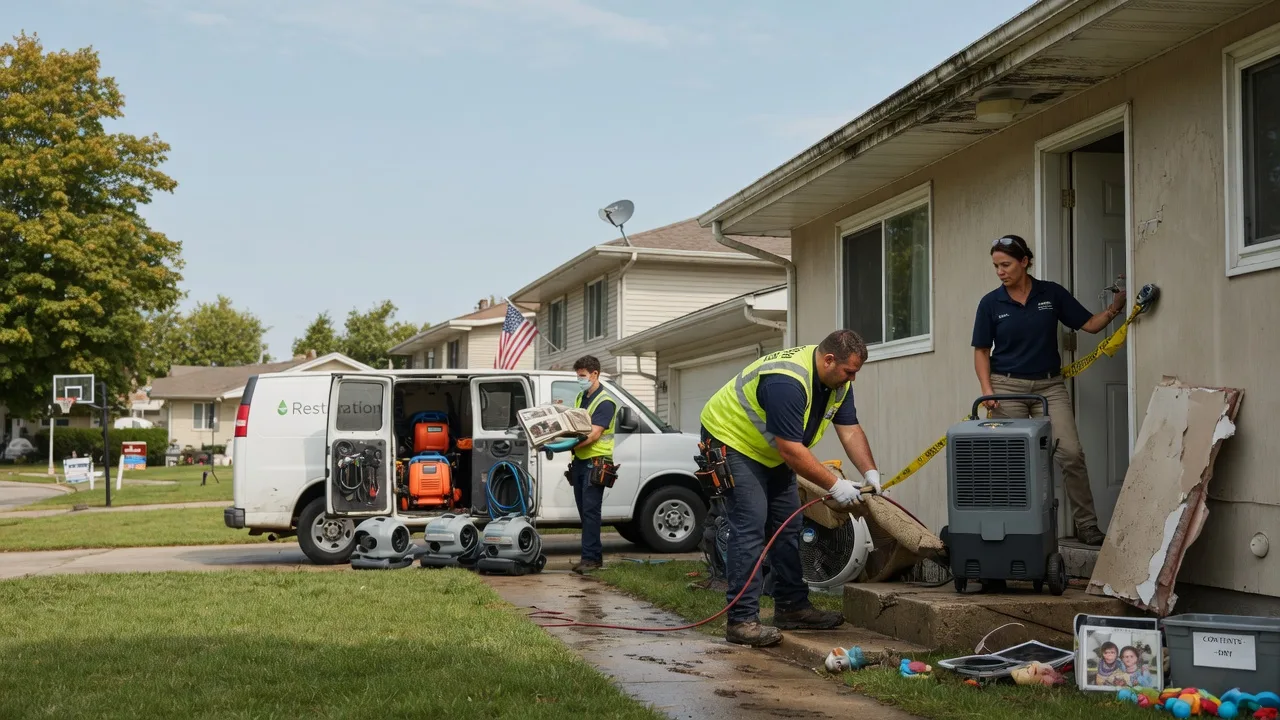 Water Damage Restoration in Modoc, IN near me